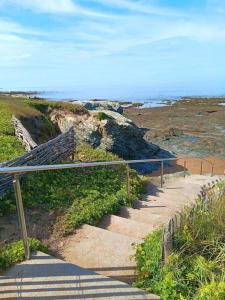 Plage et commerces à pieds ! Gîte Eugène