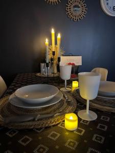 Maisons de vacances Le Diamant Secret Love room gite de charme romantique exceptionnel : photos des chambres