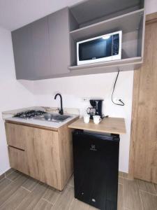 Apartaestudio moderno y privado en Medellin