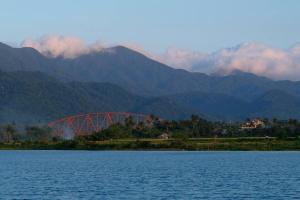 Beachfront house in Baua with swimming pool.