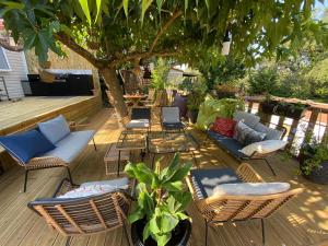 Campings Saint tropez-Gassin Bungalow LUXE 6 personnes : photos des chambres
