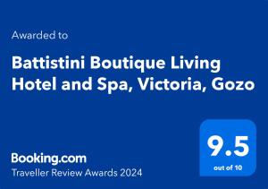 Battistini Boutique Living and Spa, Victoria, Gozo