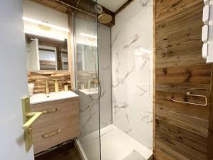 Terrasse vue Mont Blanc, centre Chamonix