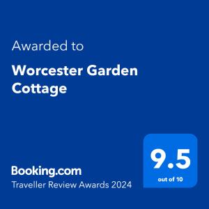 Worcester Garden Cottage