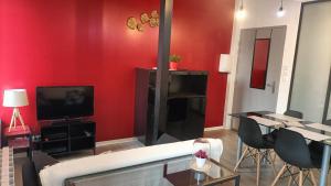 Appartements F1 en duplex coquelicot : Appartement 1 Chambre