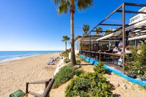 aAmazing Apartment ! on the beach with pool close to everything