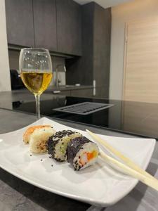 Moderne Ferienwohnung in Waldrandlage mit einem Hauch von Luxus