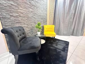 Appartements E Servagnat T3 luxe avec Sauna Jacuzzi et Hammam : Appartement 1 Chambre