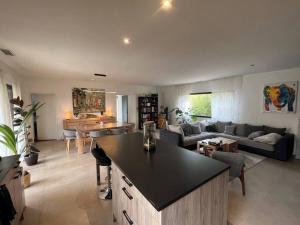 3 bedrooms new house with heated swimming pool