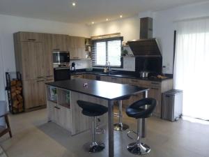 3 bedrooms new house with heated swimming pool