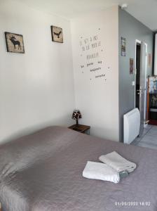 Maisons de vacances studio avec terrasse Le Loup : photos des chambres