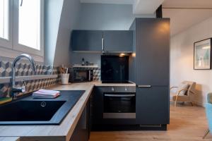 Lille Gares - Duplex avec parking