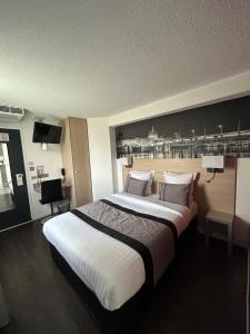 Hotels Logis Cris Hotel, Lyon Est : photos des chambres