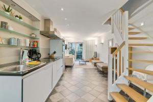 Brugse charme huis met tuin aan het water 8p