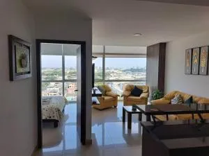 GOLD SUITE CON VISTA A CIUDAD/PISCINA/GYM/ PARQUEO - Soledad