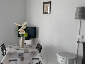 Studio rénové avec télévision, lave-linge, animaux admis - FR-1-680-23