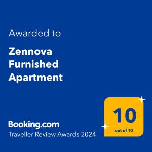 Zennova Furnished Apartment