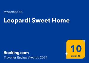 Leopardi Sweet Home