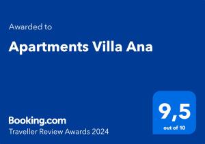 Apartments Villa Ana