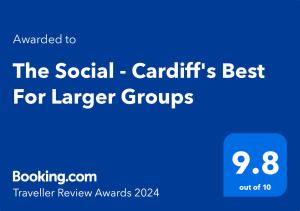 The Social - Cardiffs Best For Larger Groups