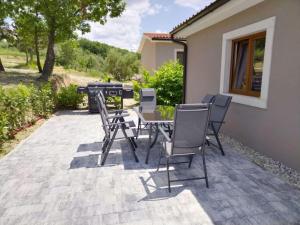 Modern villa with swimming pool and garden 