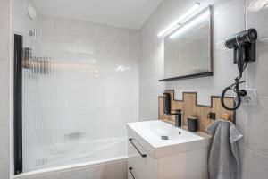 Appartements Le Cookie - 4 pers- - 2 lits - Gare 50m - Parking : photos des chambres