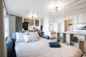 Appartements Le Cookie - 4 pers- - 2 lits - Gare 50m - Parking : photos des chambres