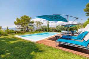 Maisons de vacances Villa Athena - Villa dexception vue montagne : photos des chambres