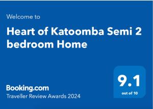 Heart of Katoomba Semi Home