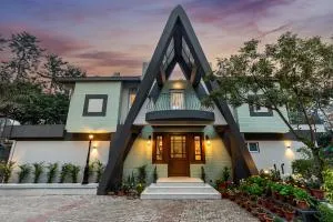 ELIVAAS 6 BHK Farmstay with Pvt Pool & Garden - Esh - Tāoru