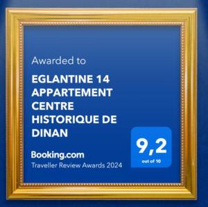 EGLANTINE 14 APPARTEMENT CENTRE HISTORIQUE DE DINAN