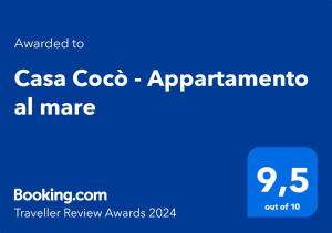 Casa Cocò - Appartamento al mare