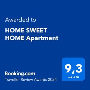 HOME SWEET HOME Apartment