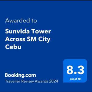Sunvida Tower Across SM City Cebu