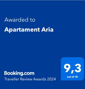 Apartament Aria