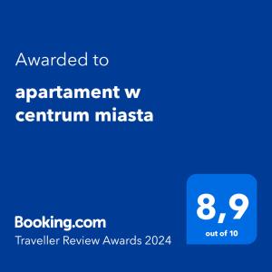 apartament w centrum miasta