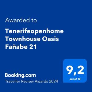 Tenerifeopenhome Townhouse Oasis Fañabe 21