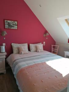Maisons de vacances Au Domaine de Sophie piscine chauffee couverte et jacuzzi couvert : Chambre Double