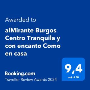 alMirante Burgos Centro Tranquila y con encanto Como en casa