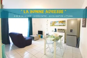 La Bonne Adresse - 50 m de la mer - La Marine