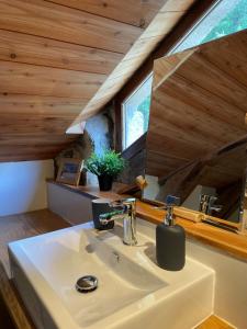 Chalets Magnifique gite 14 personnes en bord de lac : photos des chambres