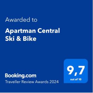 Apartman Central Ski & Bike