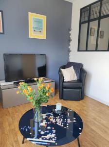 Appartements Cocoon - Appartement Centre Ville Concarneau : photos des chambres