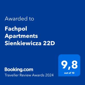 Fachpol Apartments Sienkiewicza 22D