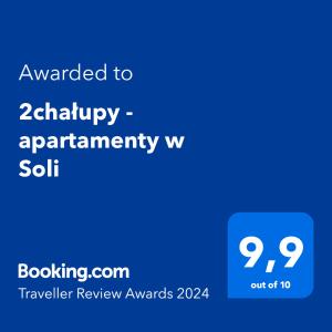 2chałupy - apartamenty w Soli