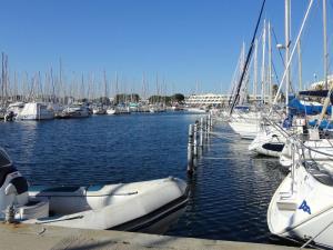 Appartement 2P avec cabine, grande terrasse, parking, 400m plage - FR-1-307-129