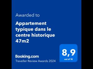 Appartement typique dans le centre historique 47m2