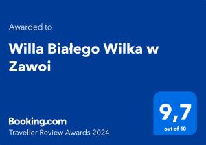 Willa Białego Wilka w Zawoi