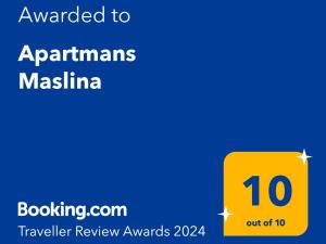 Apartmans Maslina