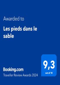 Appartements Les pieds dans le sable : photos des chambres